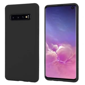 Case Crong Color Cover Samsung Galaxy S10 (schwarz)
