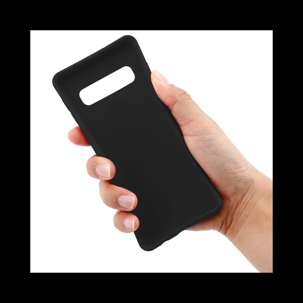 Case Crong Color Cover Samsung Galaxy S10 (schwarz) - 5