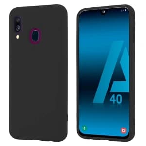 Case Crong Color Cover Samsung Galaxy A40 (schwarz)
