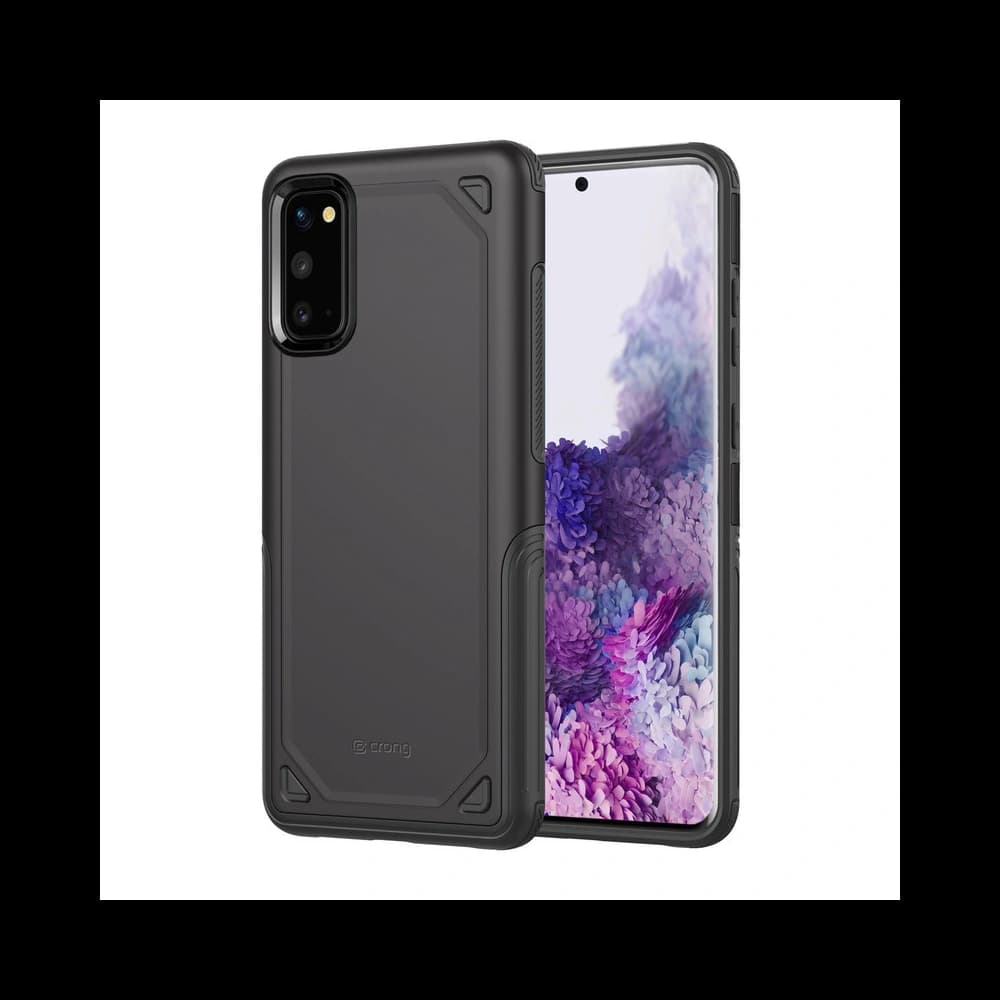 Case Crong Defender Case Samsung Galaxy S20 (schwarz) - 1