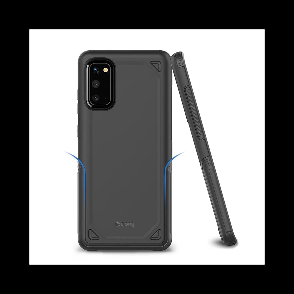Case Crong Defender Case Samsung Galaxy S20 (schwarz) - 2