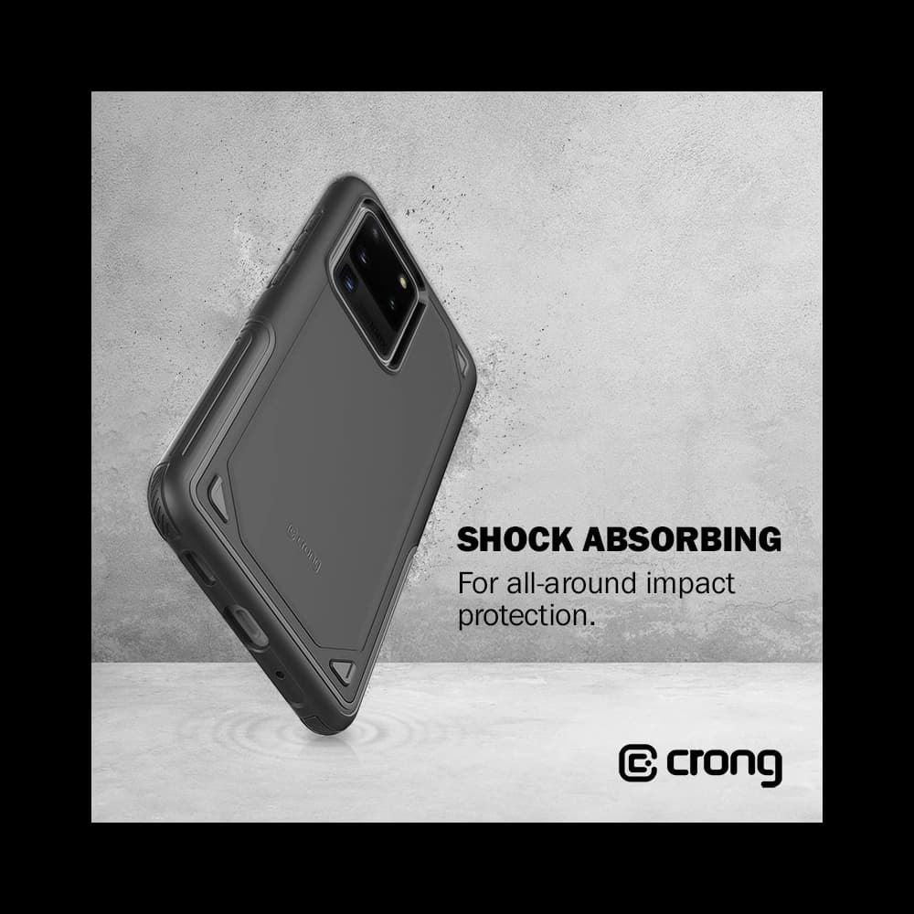 Case Crong Defender Case Samsung Galaxy S20 (schwarz) - 7