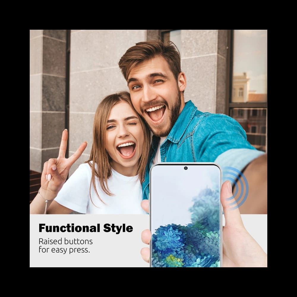 Case Crong Crystal Slim Cover Samsung Galaxy S20+ Plus (transparent) - 5