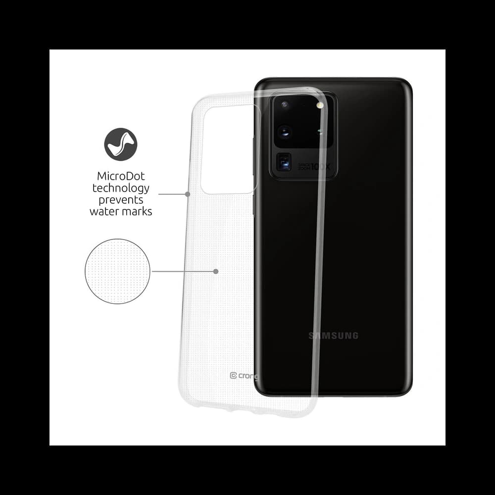 Case Crong Crystal Slim Cover Samsung Galaxy S20 Ultra (transparent) - 3