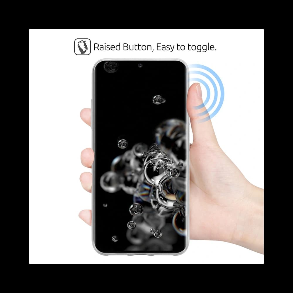 Case Crong Crystal Slim Cover Samsung Galaxy S20 Ultra (transparent) - 4