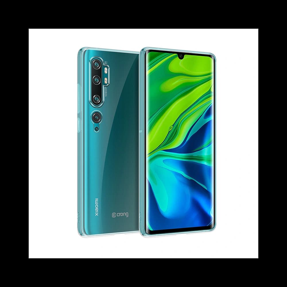 Case Crong Crystal Slim Cover Xiaomi Mi Note 10/Pro (transparent) - 1