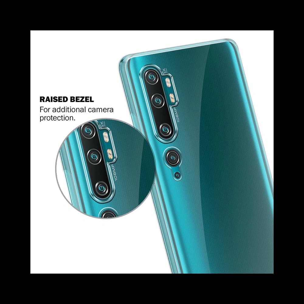 Case Crong Crystal Slim Cover Xiaomi Mi Note 10/Pro (transparent) - 4