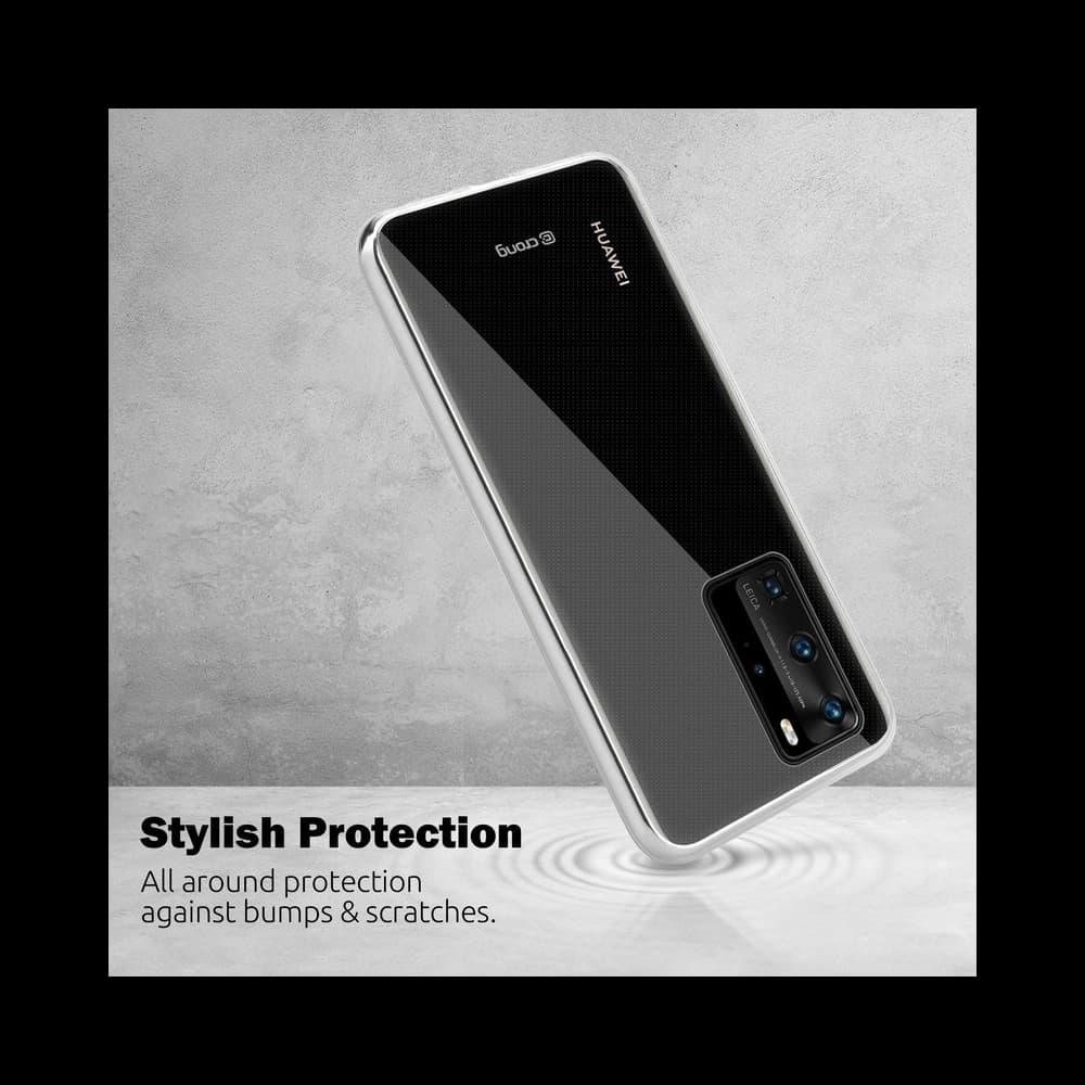 Crong Crystal Slim Cover Huawei P40 (clear) - 6