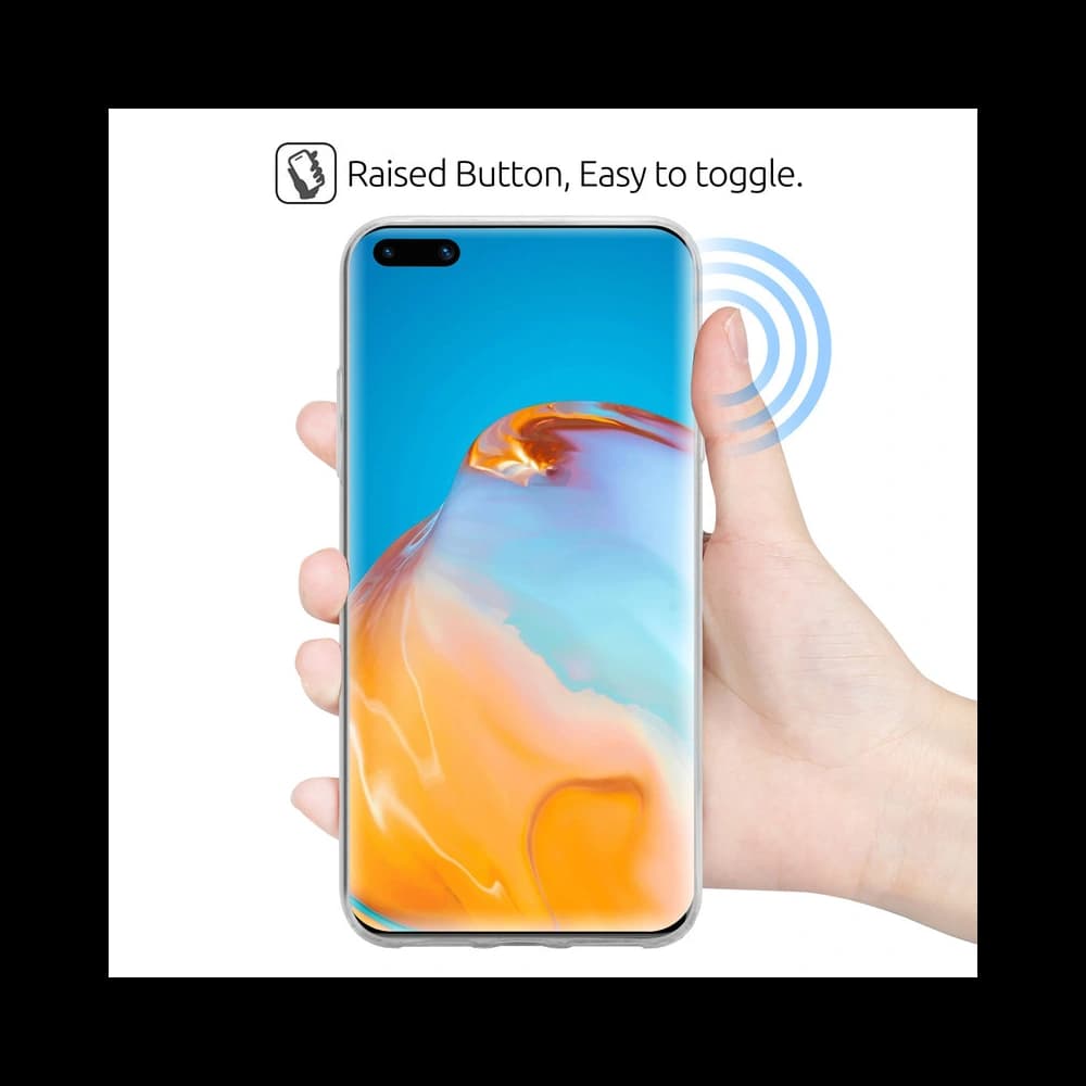 Crong Crystal Slim Cover Huawei P40 Pro (clear) - 2