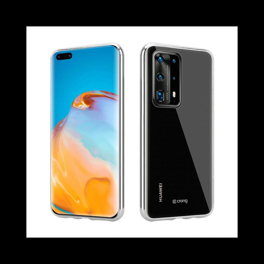 Crong Crystal Slim Cover Huawei P40 Pro (clear) - 1