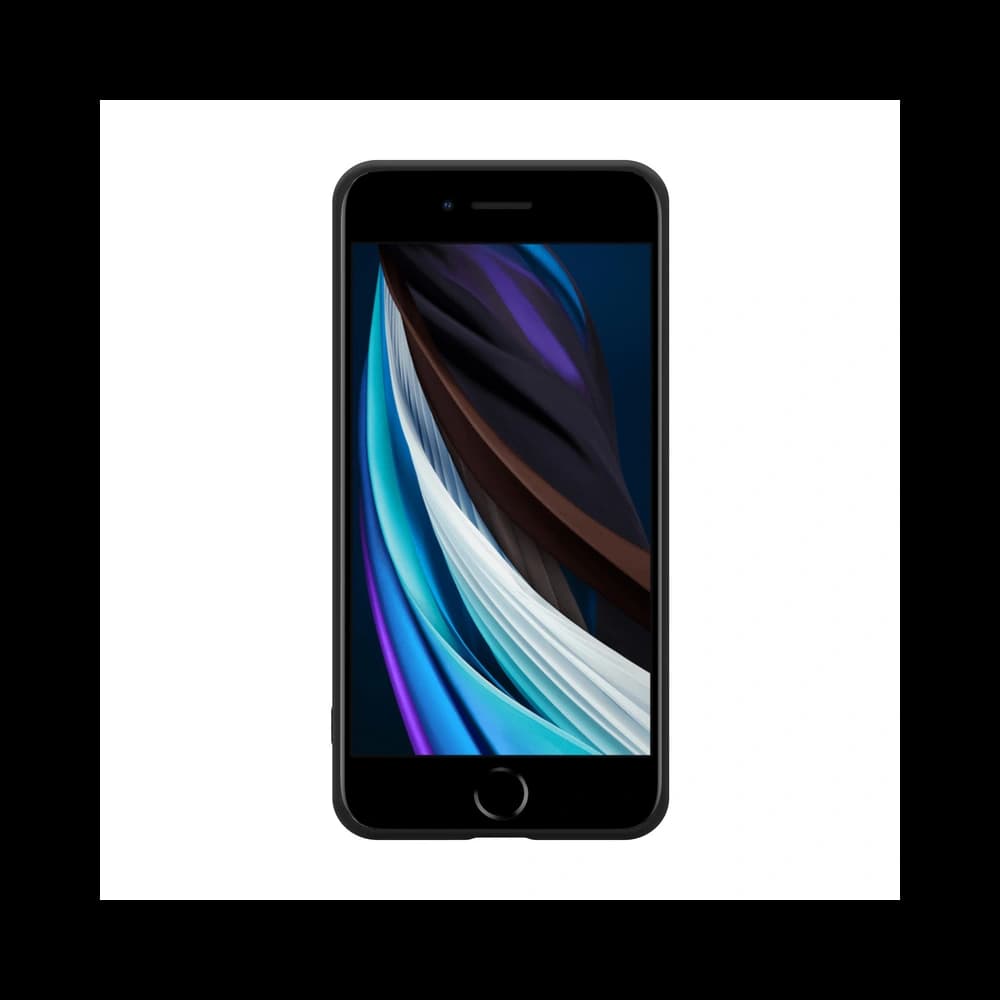 Case Crong Color Cover Apple iPhone SE 2022/SE 2020/8/7 (schwarz) - 8