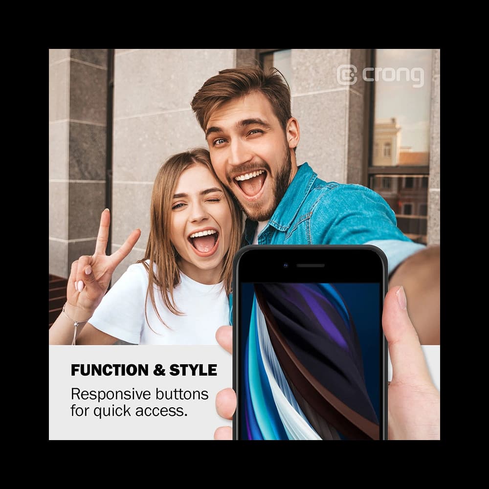 Case Crong Color Cover Apple iPhone SE 2022/SE 2020/8/7 (rot) - 2