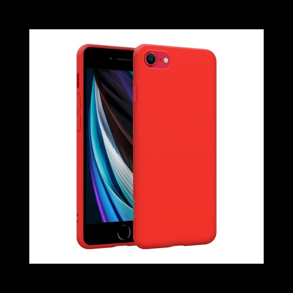 Case Crong Color Cover Apple iPhone SE 2022/SE 2020/8/7 (rot) - 1