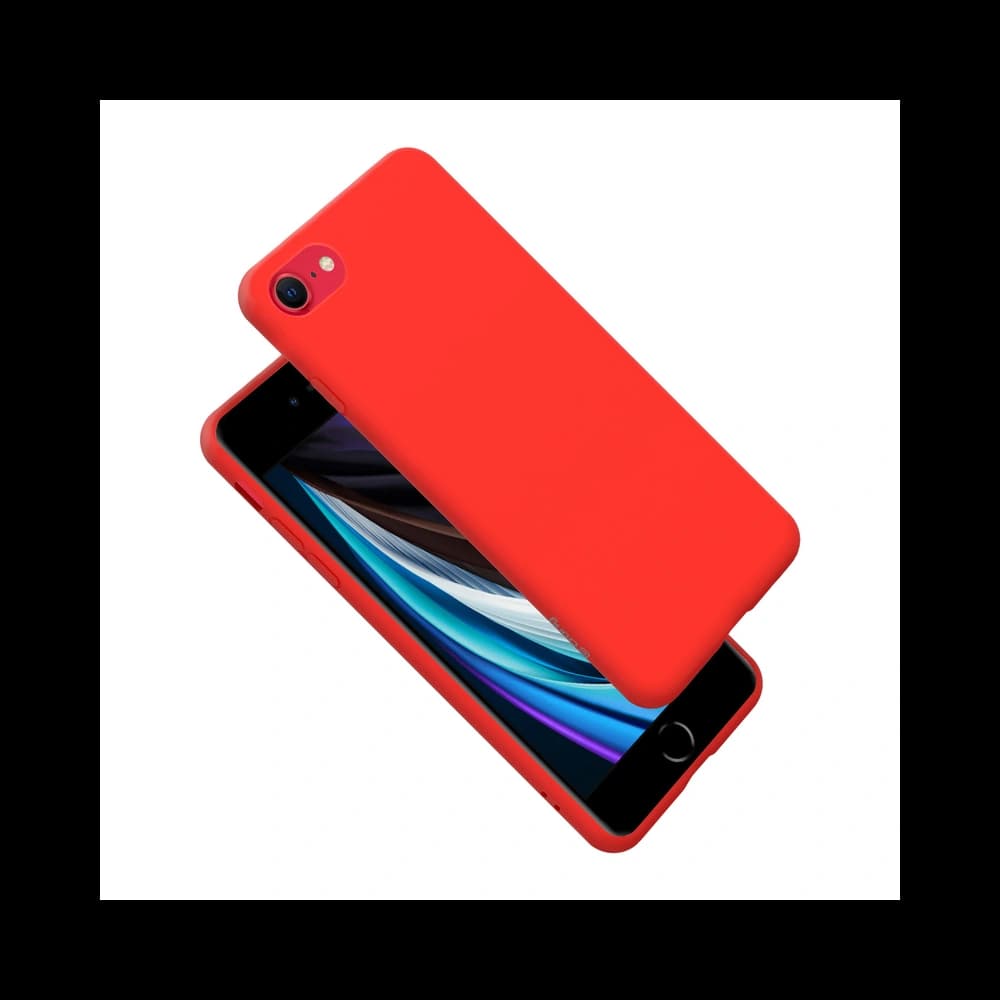 Case Crong Color Cover Apple iPhone SE 2022/SE 2020/8/7 (rot) - 7