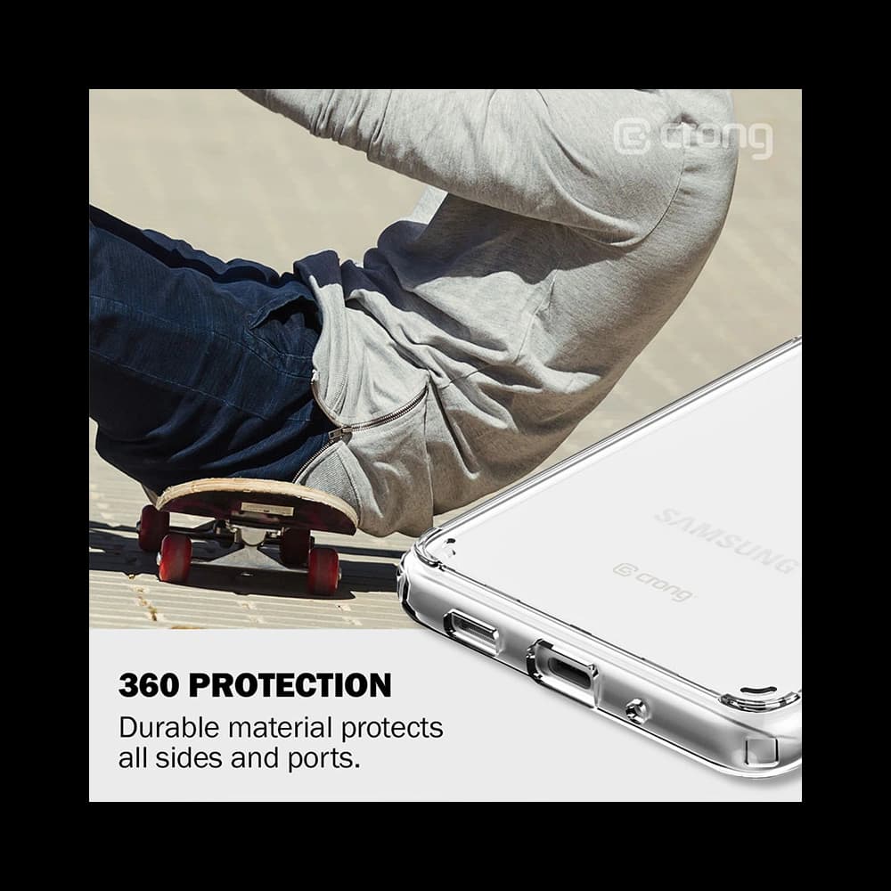 Case Crong Crystal Shield Cover Samsung Galaxy S20 (transparent) - 4