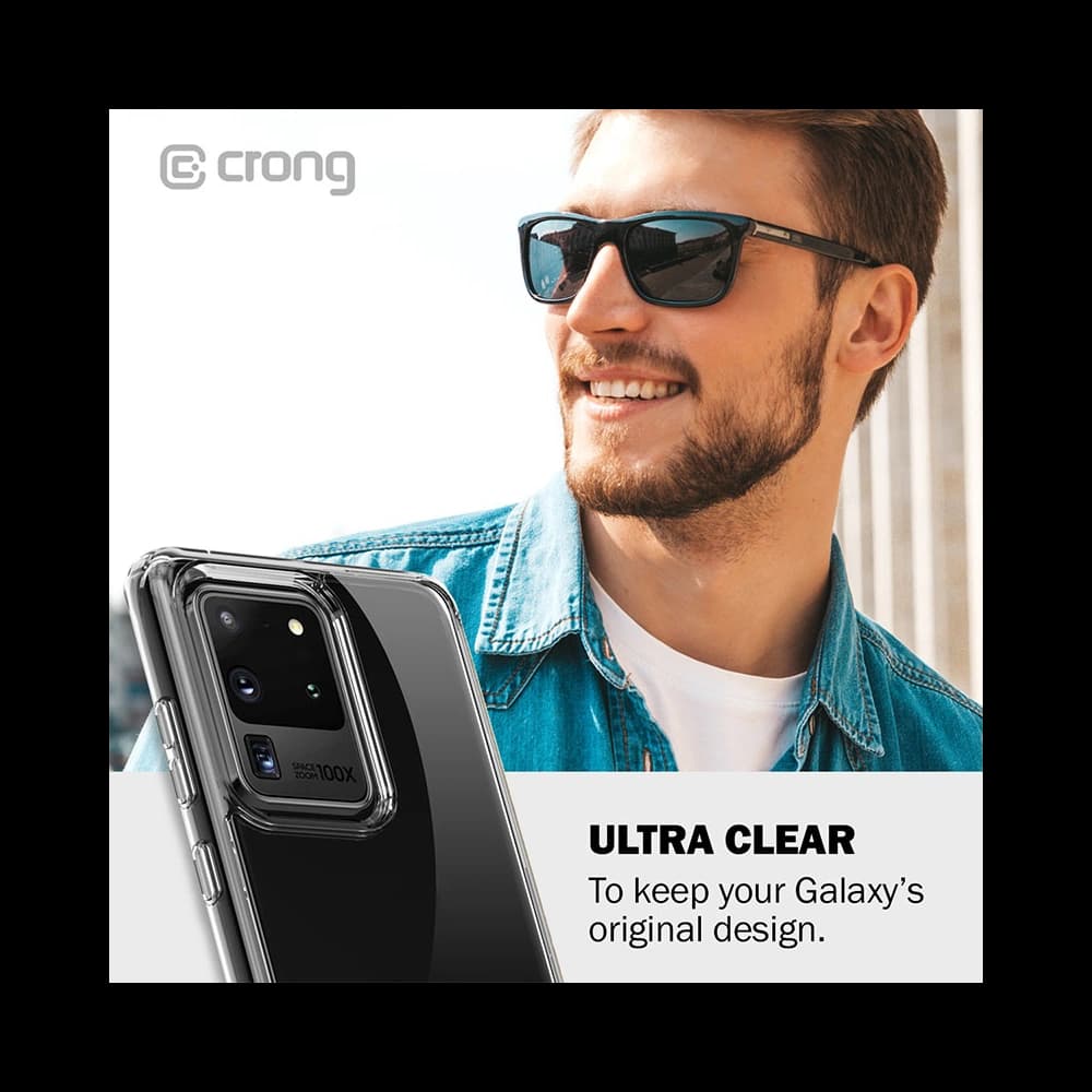 Case Crong Crystal Shield Cover Samsung Galaxy S20 (transparent) - 5