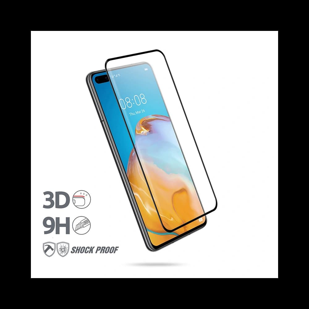 Crong 3D Armour Glass Huawei P40 + installation frame - 4
