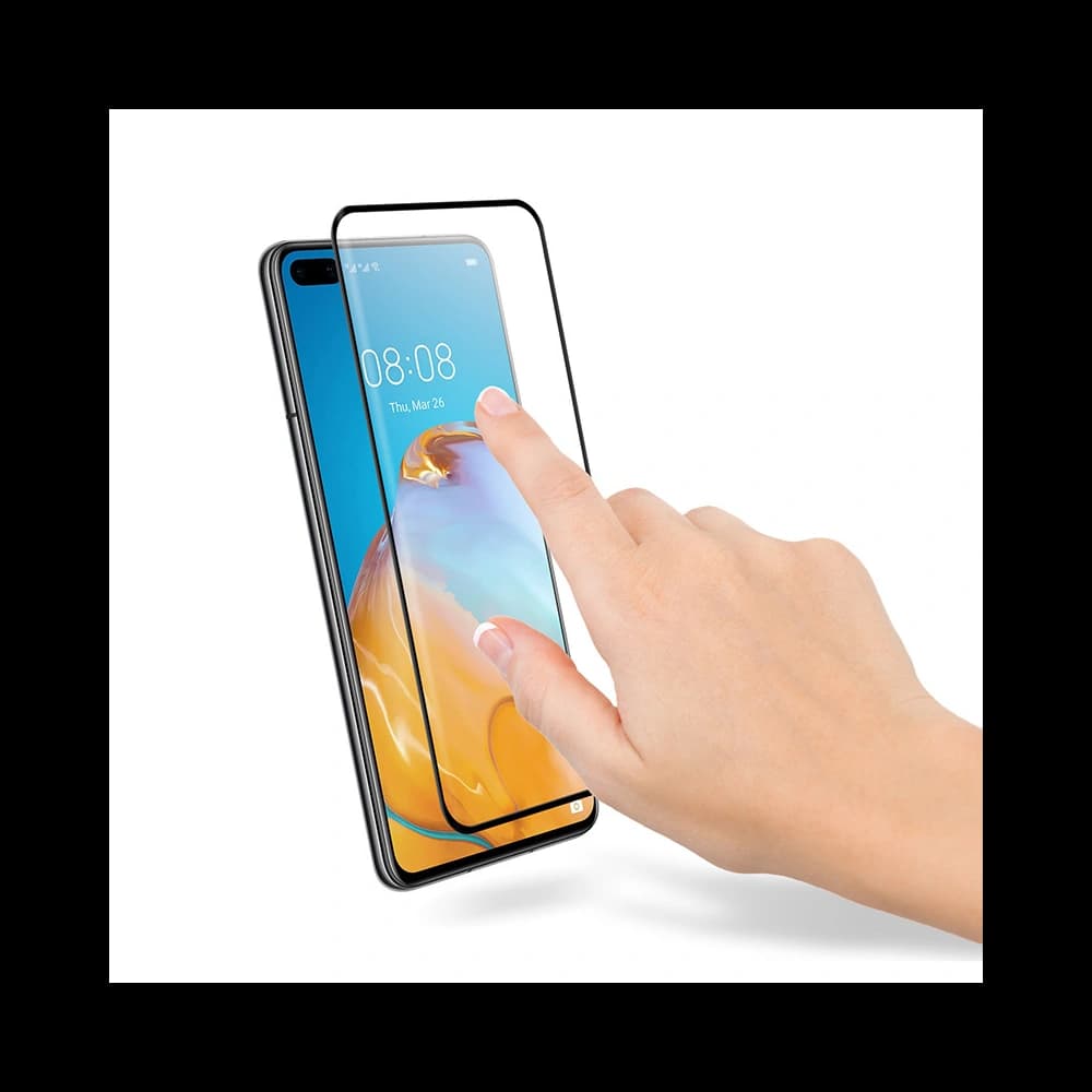 Crong 3D Armour Glass Huawei P40 + installation frame - 8