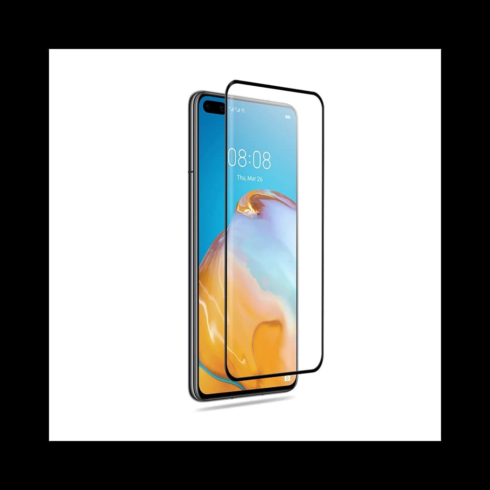 Crong 3D Armour Glass Huawei P40 + installation frame - 3