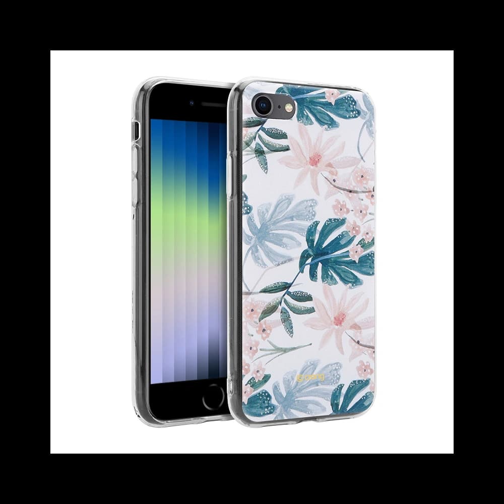 Crong Flower Case Apple iPhone SE 2022/SE 2020/8/7 (pattern 01) - 1