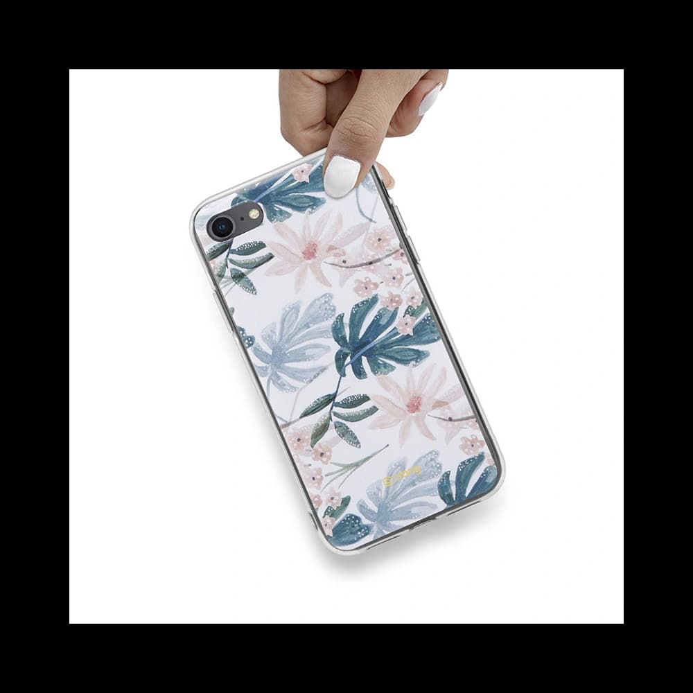 Crong Flower Case Apple iPhone SE 2022/SE 2020/8/7 (pattern 01) - 6