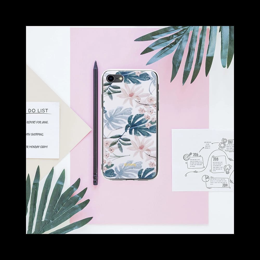 Crong Flower Case Apple iPhone SE 2022/SE 2020/8/7 (pattern 01) - 7