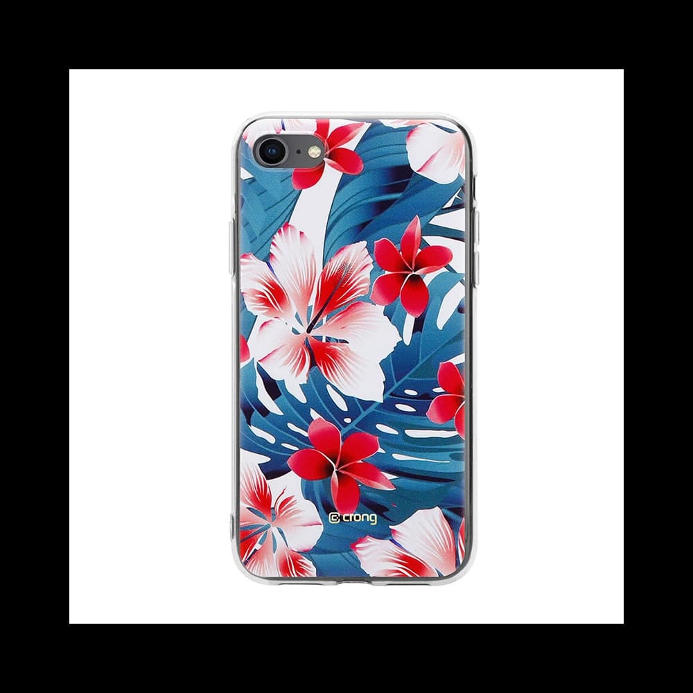 Crong Flower Case Apple iPhone SE 2022/SE 2020/8/7 (pattern 03) - 4