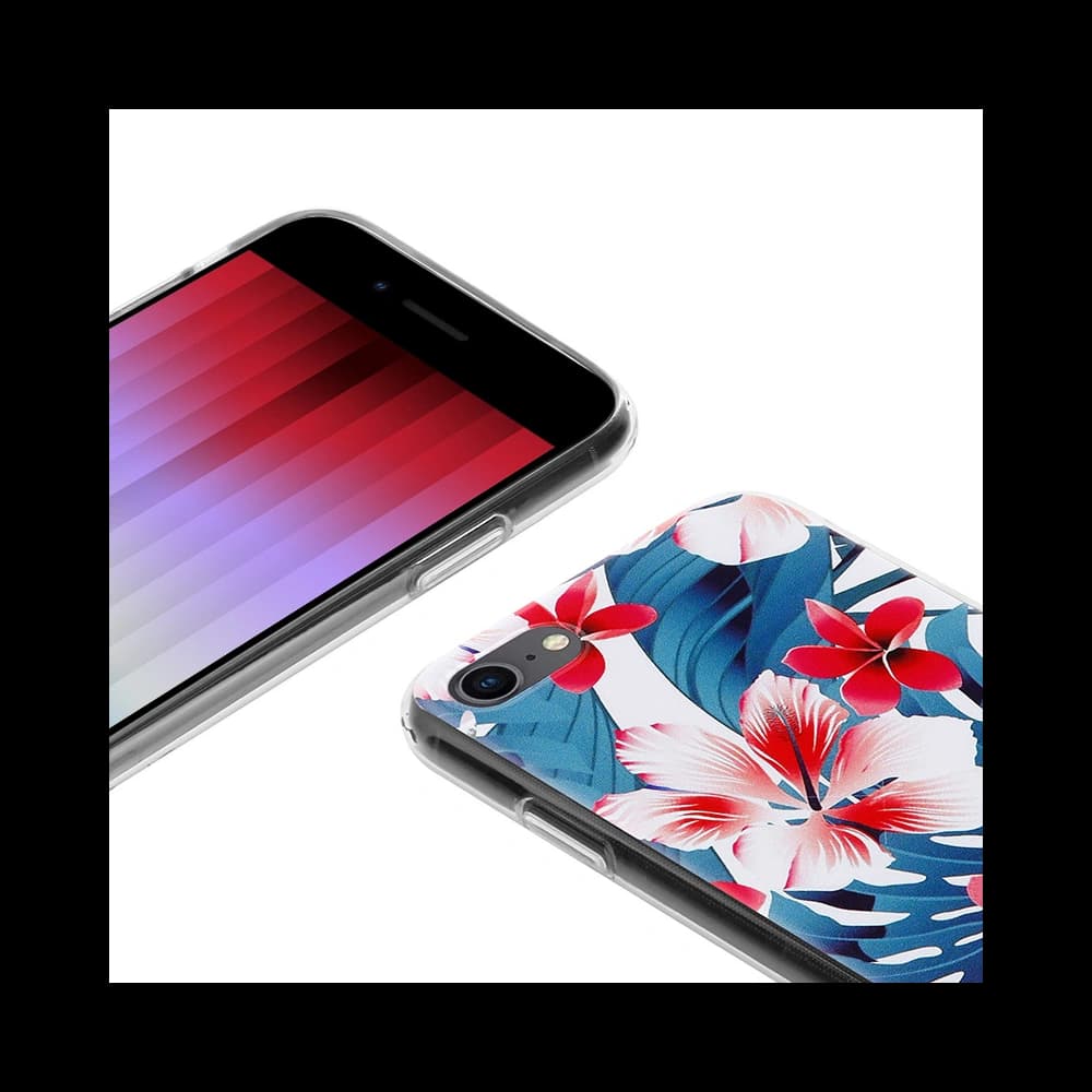 Crong Flower Case Apple iPhone SE 2022/SE 2020/8/7 (pattern 03) - 5