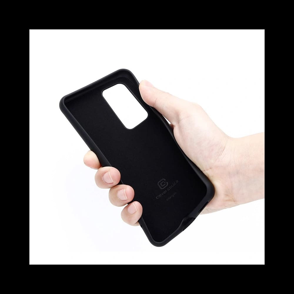 Case Crong Farbcover Huawei P40 (schwarz) - 7