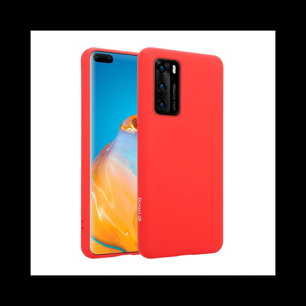 Case Crong Farbcover Huawei P40 (rot) - 4