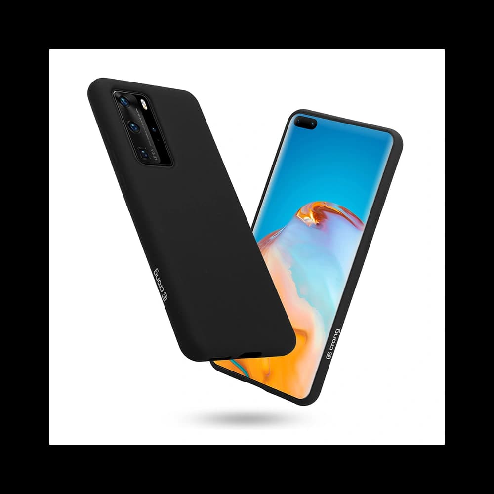 Case Crong Color Cover Huawei P40 Pro (schwarz) - 1