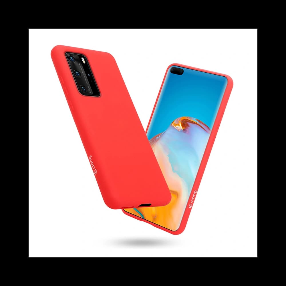Crong Color Cover Huawei P40 Pro (red) - 1