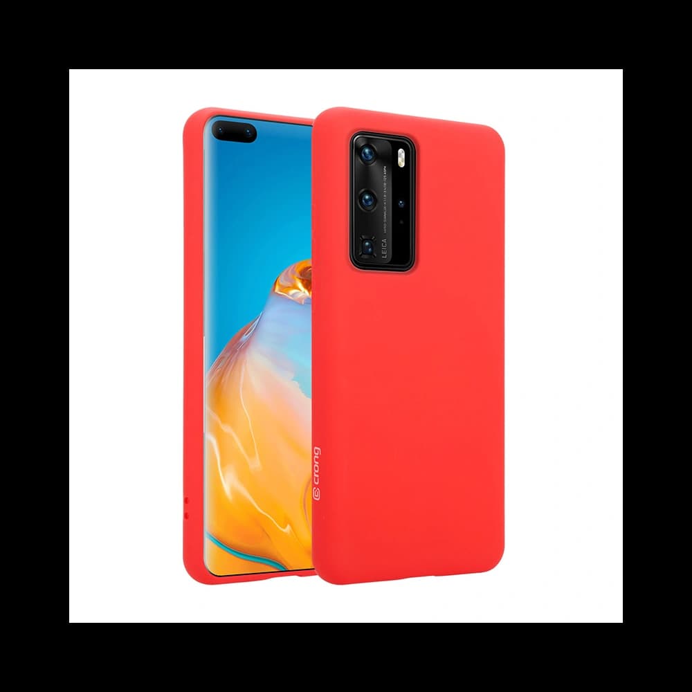 Crong Color Cover Huawei P40 Pro (red) - 4