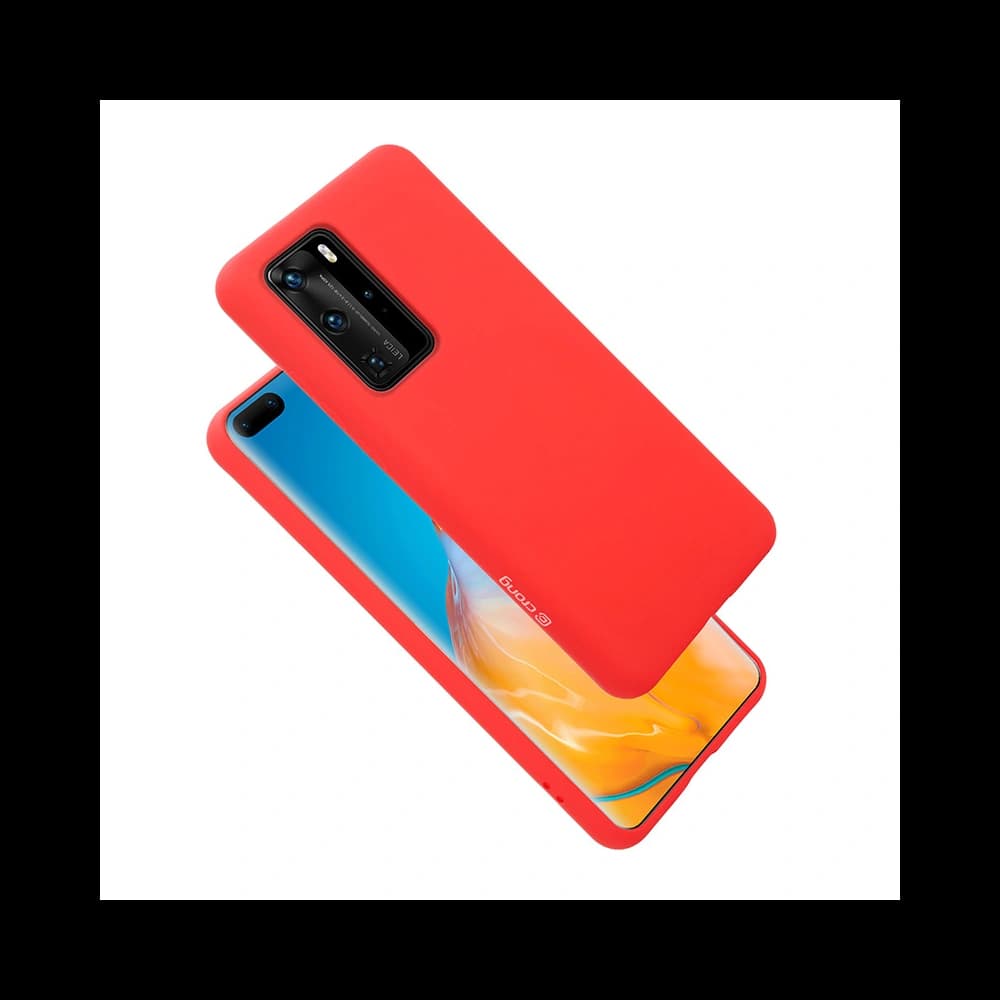 Crong Color Cover Huawei P40 Pro (red) - 6