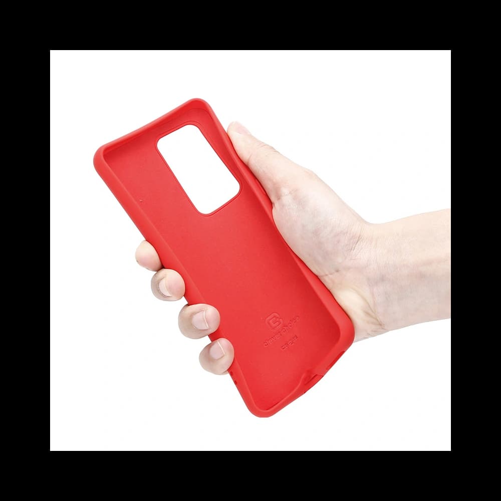 Crong Color Cover Huawei P40 Pro (red) - 7