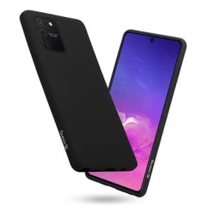 Case Crong Color Cover Samsung Galaxy S10 Lite (schwarz)