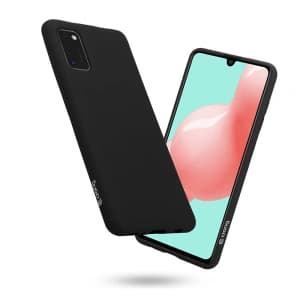 Etui Crong Color Cover Samsung Galaxy A41 (czarny)