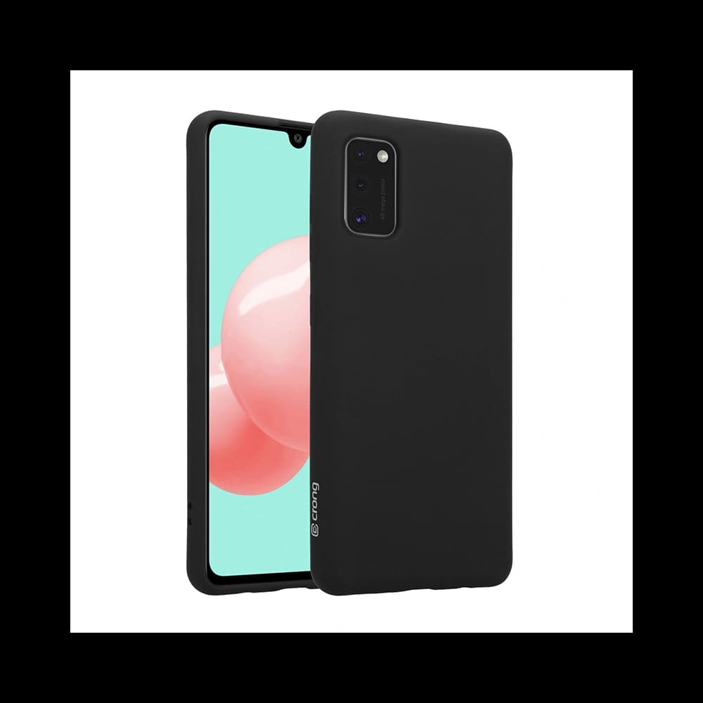 Case Crong Color Cover Samsung Galaxy A41 (schwarz) - 2