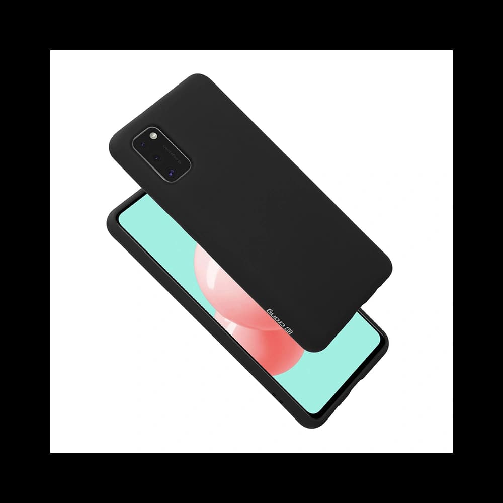 Case Crong Color Cover Samsung Galaxy A41 (schwarz) - 6