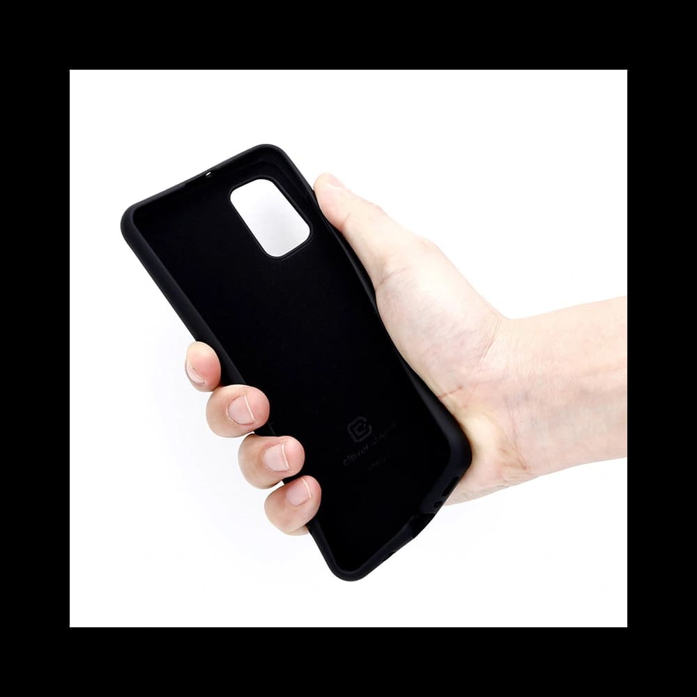 Case Crong Color Cover Samsung Galaxy A41 (schwarz) - 9