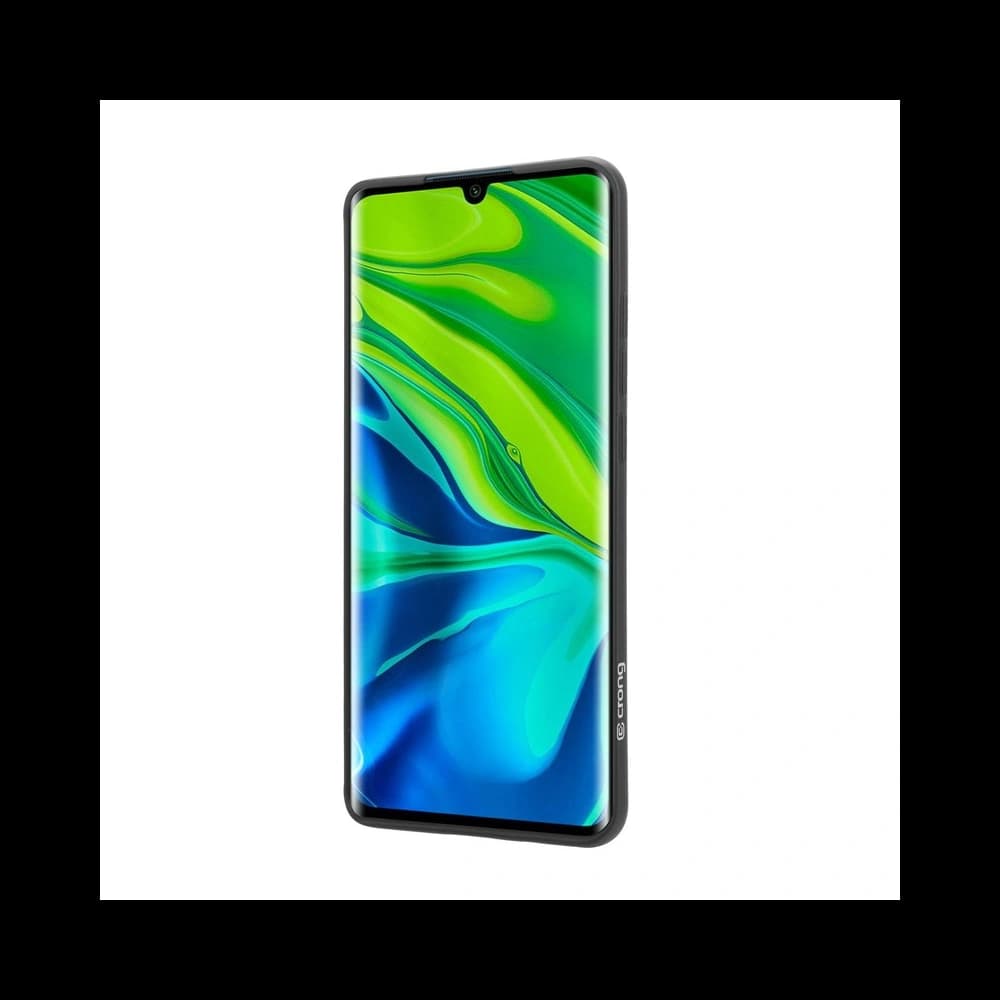 Case Crong Farbcover Xiaomi Mi Note 10/Pro (schwarz) - 3