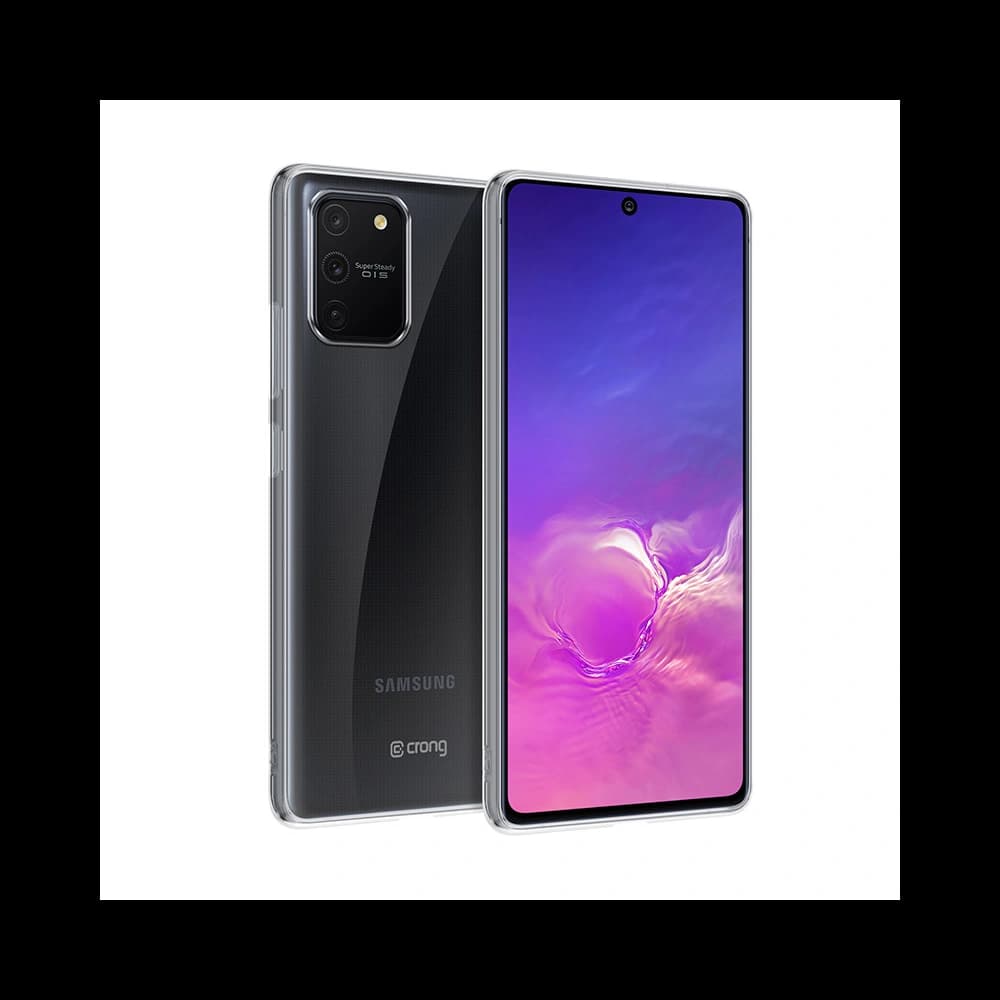 Case Crong Crystal Slim Cover Samsung Galaxy S10 Lite (transparent) - 1
