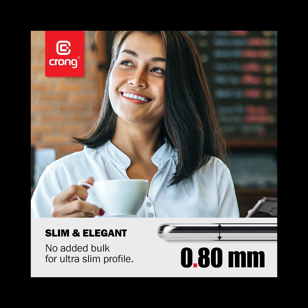 Crong Crystal Slim Cover Samsung Galaxy Note 10 Lite (clear) - 6