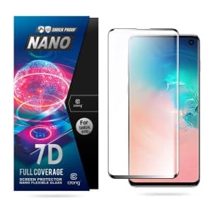 Hybriertes Glas Crong 7D Nano Flexibles Glas Samsung Galaxy A71/A81/A91