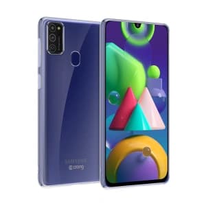 Case Crong Crystal Slim Cover Samsung Galaxy M21 (transparent)
