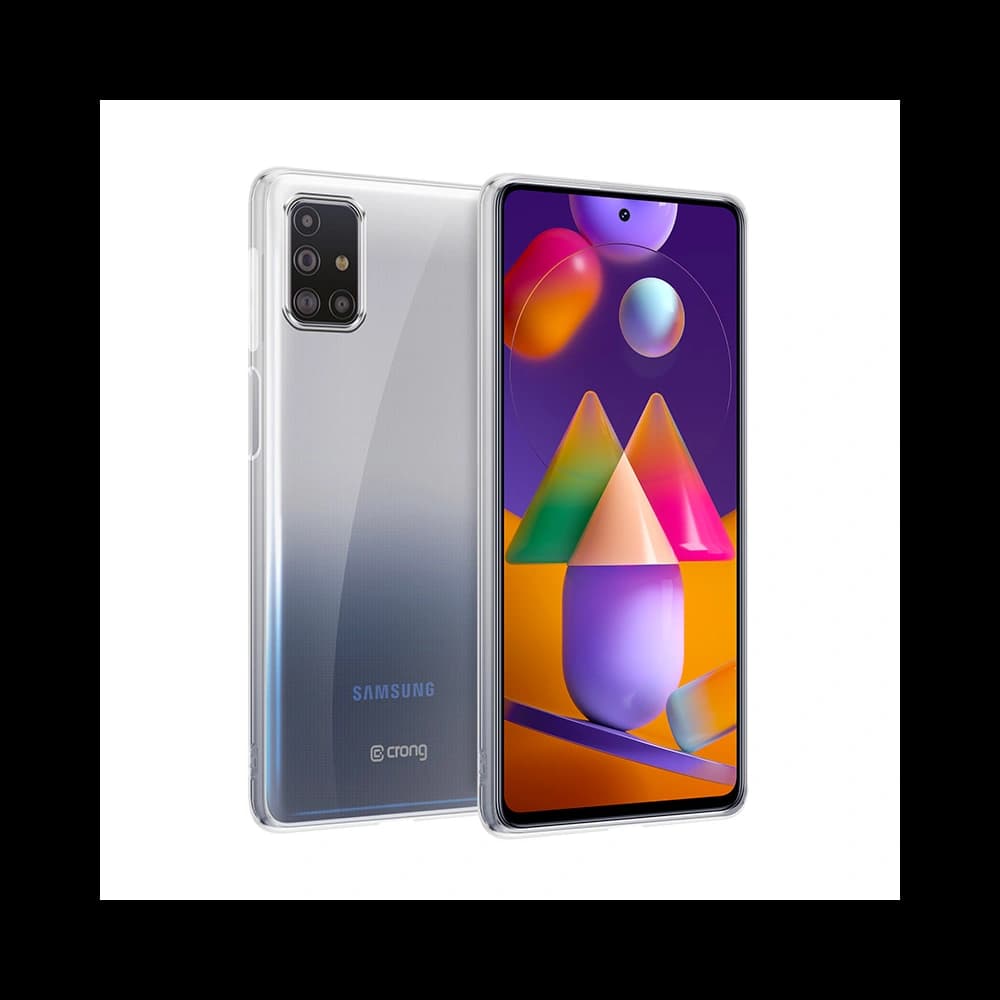 Case Crong Crystal Slim Cover Samsung Galaxy M31s (transparent) - 1