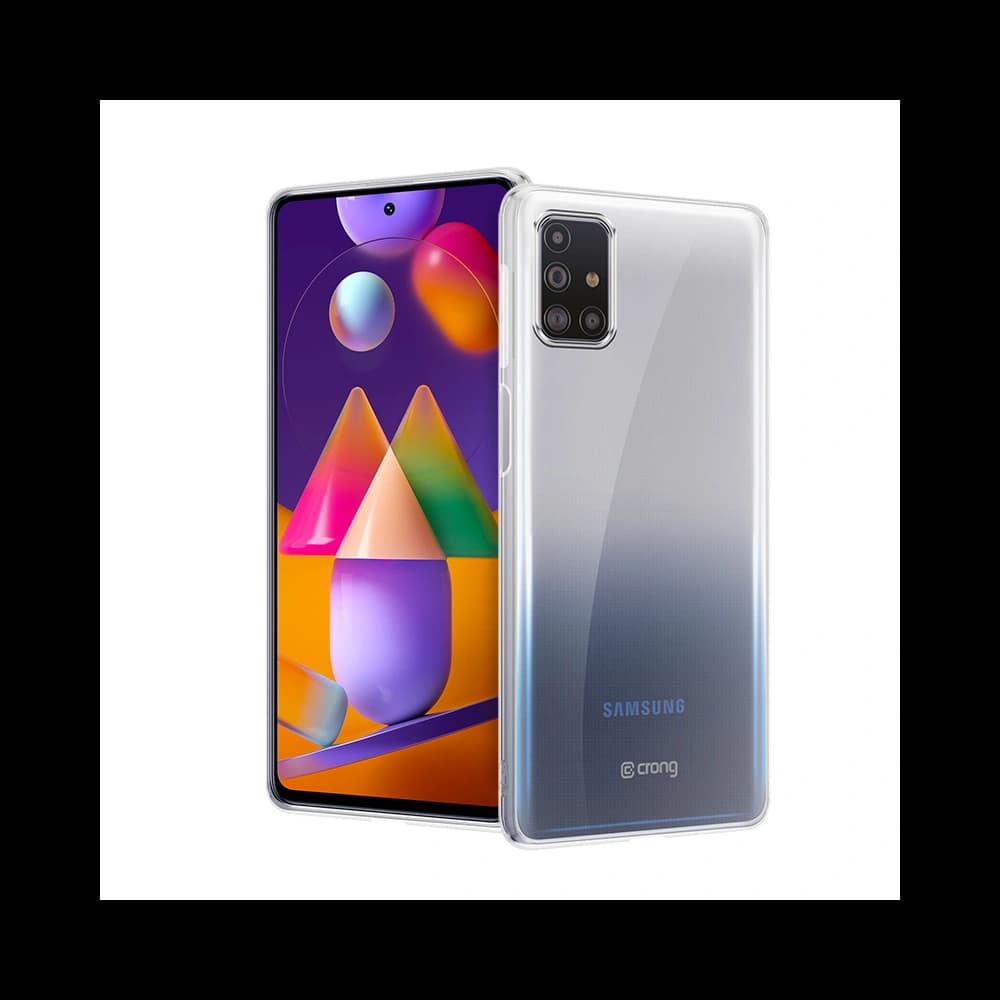 Case Crong Crystal Slim Cover Samsung Galaxy M31s (transparent) - 2