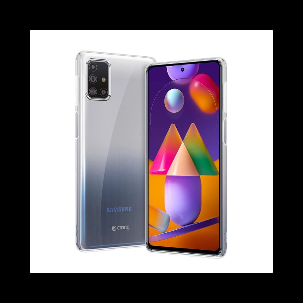 Case Crong Crystal Slim Cover Samsung Galaxy M31s (transparent) - 3