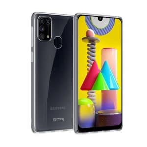Case Crong Crystal Slim Cover Samsung Galaxy M31 (transparent)