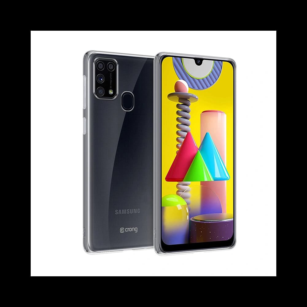 Case Crong Crystal Slim Cover Samsung Galaxy M31 (transparent) - 1